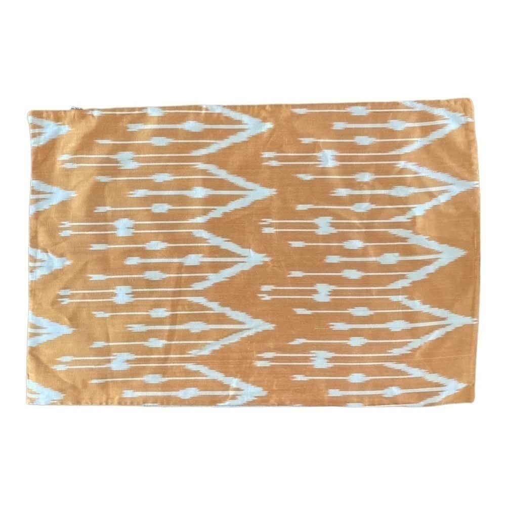 Ikat Decorative Pillow Sham Cover Ikat Print Design